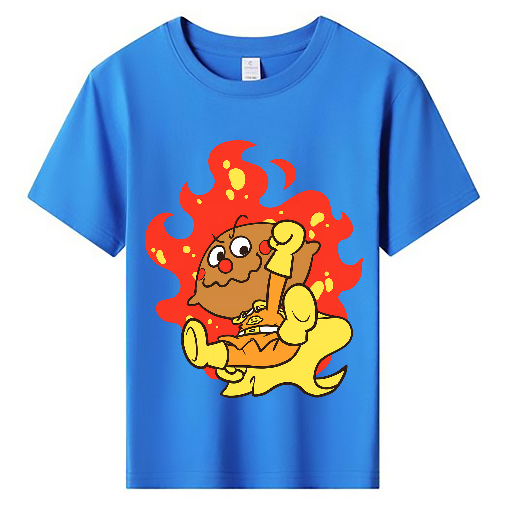 （画像用） アンパンマン Anpanman 綿100％キッズTシャツ（フロントプリント）